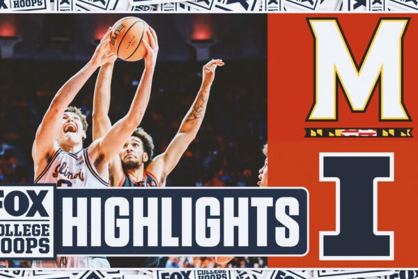 Maryland Terrapins vs. No. 11 Illinois Fighting Illini Highlights 🏀 FOX College Hoops