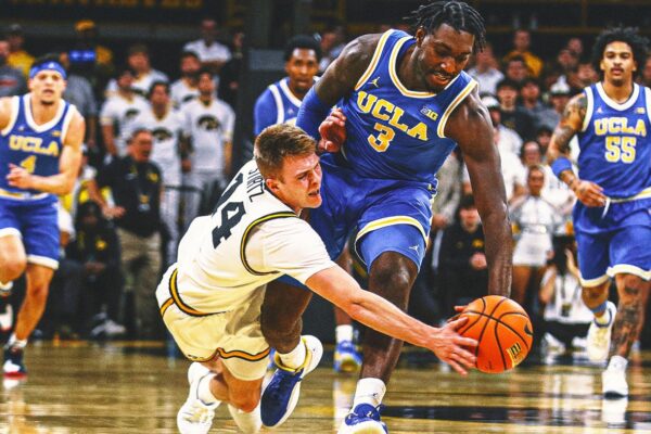 No. 25 Iowa Staves Off UCLA Comeback Bid to Earn Hard-Fought Home Win