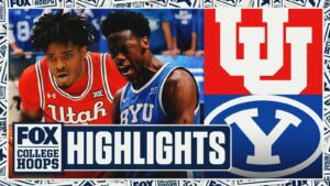 AJ Dybantsa Scores Freshman Record 43 Points as No. 13 BYU Beats Utah, 91-78