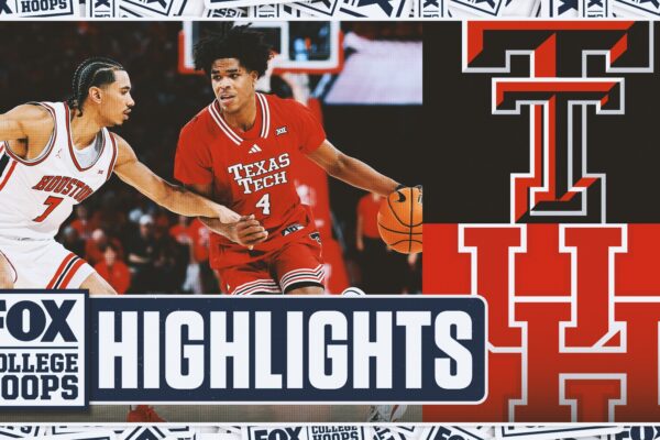 No. 14 Texas Tech Red Raiders vs. No. 7 Houston Cougars Highlights 🏀 FOX College Hoops