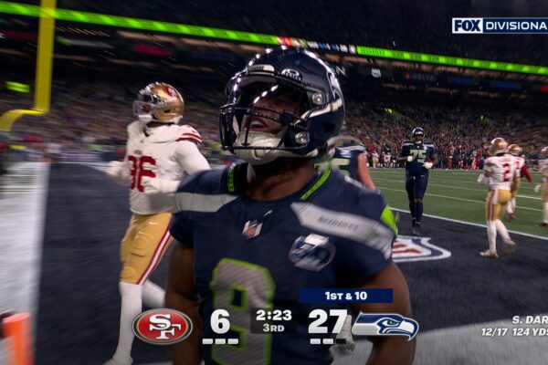 Kenneth Walker III rushes for 15-yard TD, extending Seahawks' lead over 49ers | NFL Highlights
