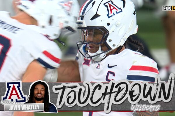 Noah Fifita finds Javin Whatley for 28-yard TD, trimming Arizona's deficit vs. SMU