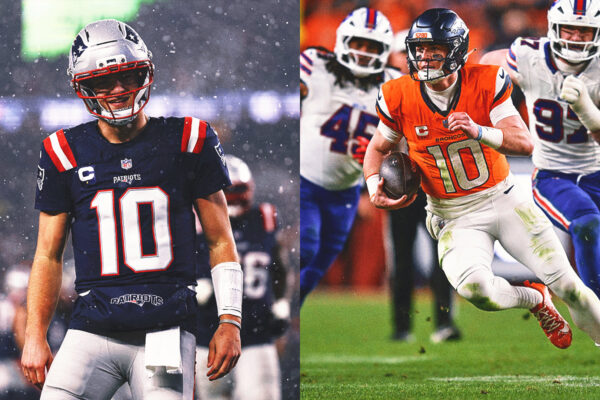 Drake Maye ‘Heartbroken’ Over Bo Nix’s Ankle Injury Ends His Season