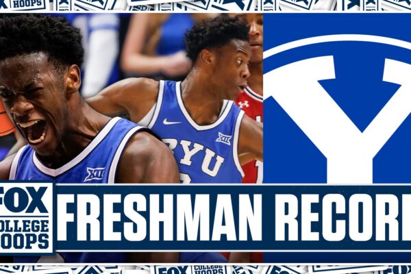 AJ Dybansta GOES OFF For HISTORIC 43 Points vs. Utah 💪 Sets BYU Freshman Record