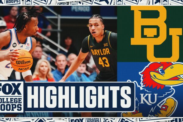 Baylor Bears vs. Kansas Jayhawks Highlights 🏀 FOX College Hoops