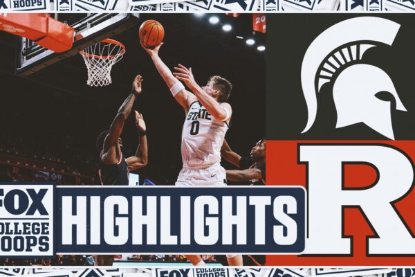 No. 7 Michigan State Spartans vs. Rutgers Scarlet Knights Highlights 🏀 FOX College Hoops