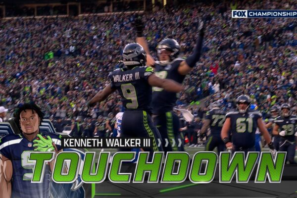Kenneth Walker III rushes for two-yard TD, giving Seahawks an early lead over Rams | NFL Highlights