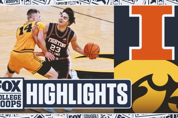 No. 16 Illinois Preserves Big Early Lead to Earn Close Win vs. No. 19 Iowa