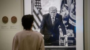 Reference to Trump’s impeachments is removed from the display of his Smithsonian photo portrait