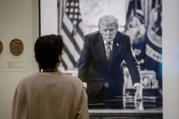 Reference to Trump’s impeachments is removed from the display of his Smithsonian photo portrait