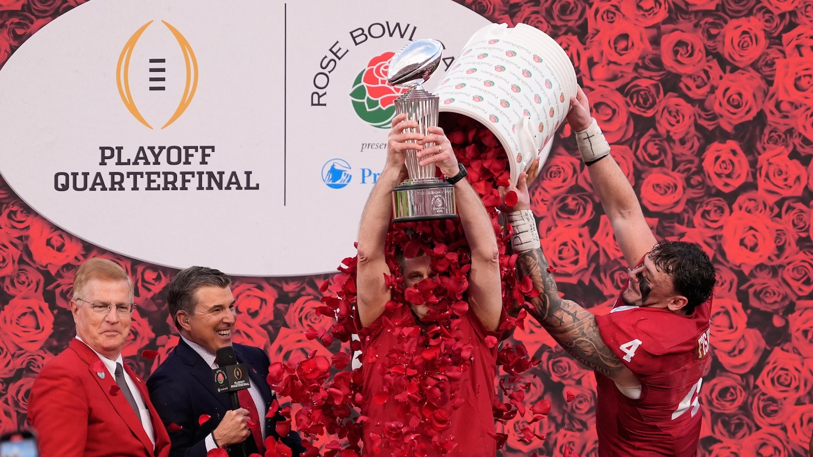 CFP quarterfinals viewership up 14% from last year, including this season’s 3 most-watched games