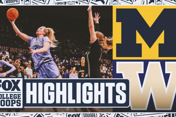No. 6 Michigan Wolverines vs. Washington Huskies Highlights 🏀 FOX College Hoops