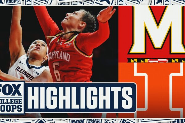 No. 7 Maryland Terrapins vs. Illinois Fighting Illini Highlights 🏀 FOX College Hoops