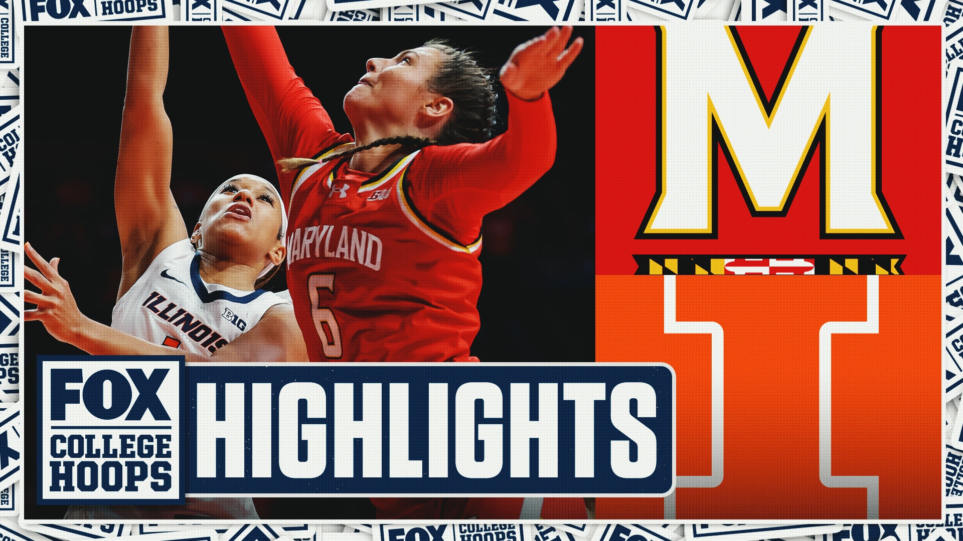 No. 7 Maryland Terrapins vs. Illinois Fighting Illini Highlights 🏀 FOX College Hoops