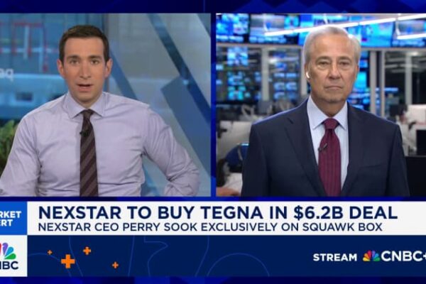 Trump backs Nexstar’s proposed acquisition of Tegna