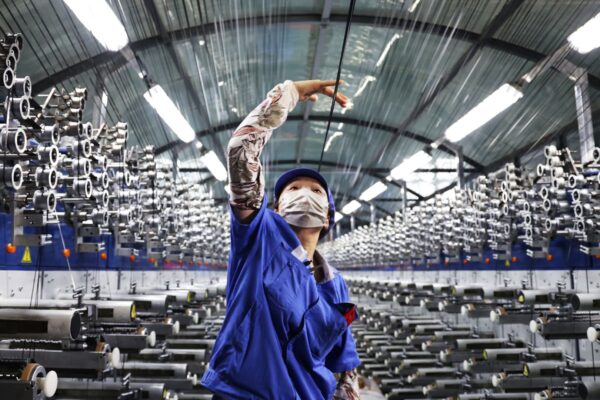 China’s factory activity grows at fastest pace since October, private survey shows, beating official reading