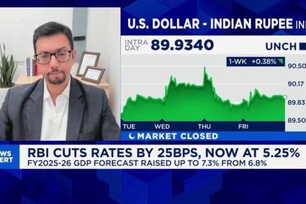 India’s central bank keeps policy rates steady at 5.25% as U.S., EU trade deals ease growth concerns
