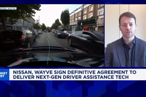 Nvidia backs self-driving firm Wayve as it hits .6 billion valuation