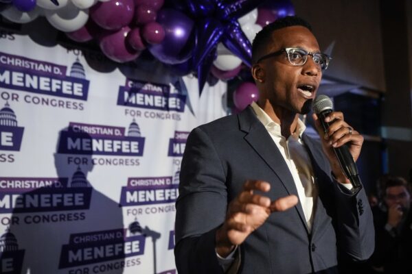 Christian Menefee wins election for U.S. House