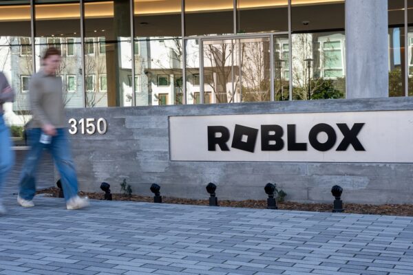 Stocks making the biggest moves midday: AMZN, CNC, RBLX