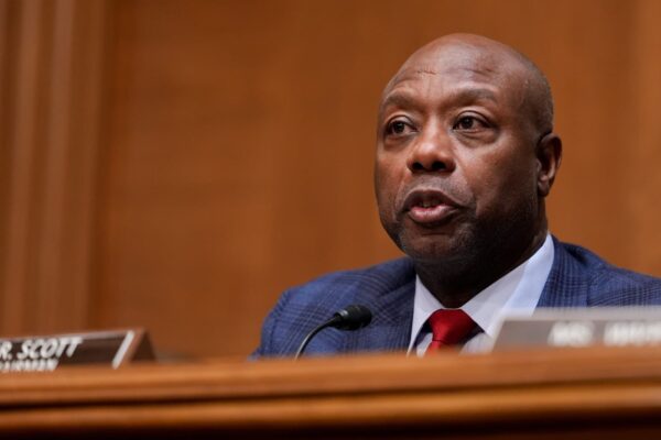 GOP Sen. Tim Scott says Fed Chair Powell committed no crime