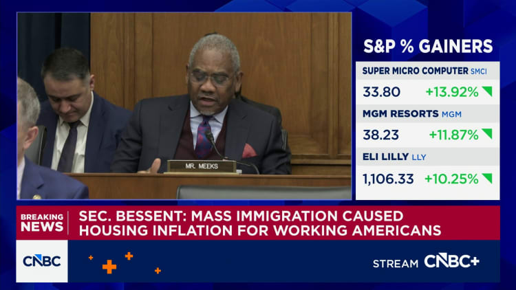 Treasury’s Bessent is called Trump ‘flunky’ by Democratic lawmaker