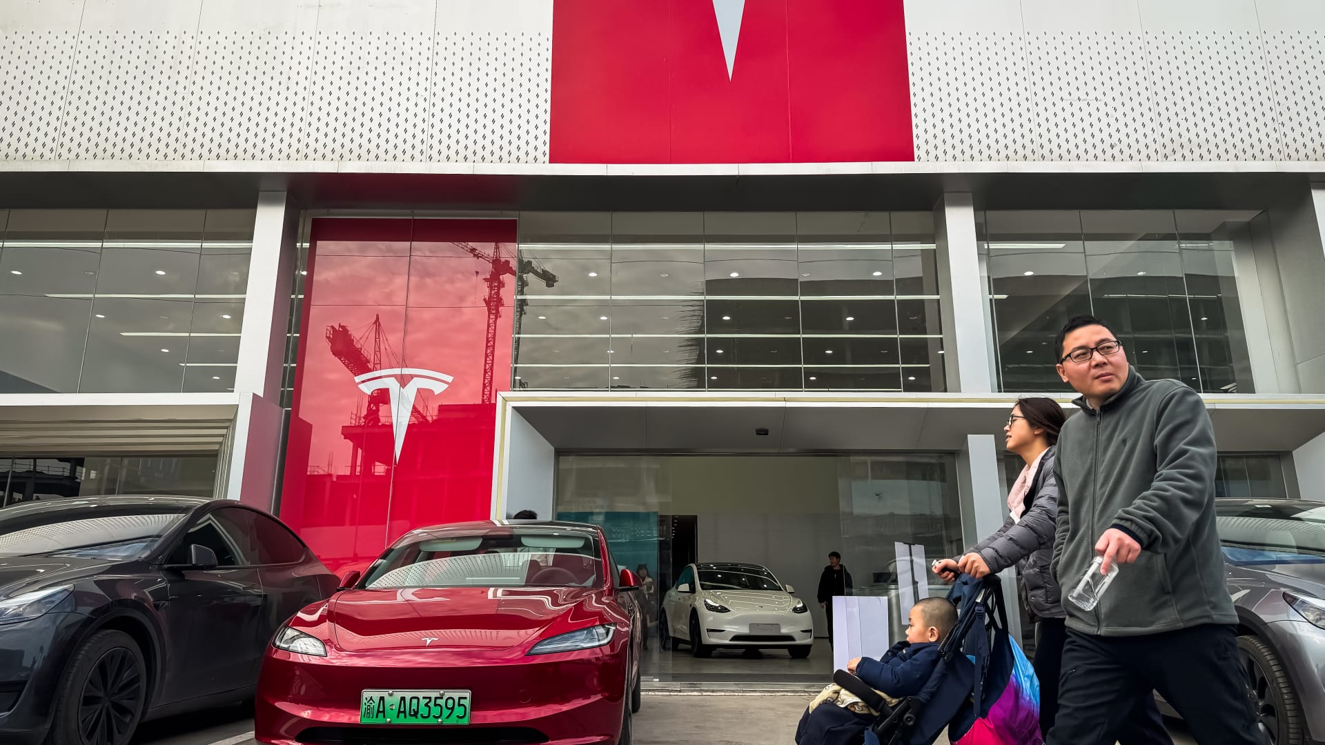 Tesla maintains competitive showing in China-made EV sales despite industry headwinds