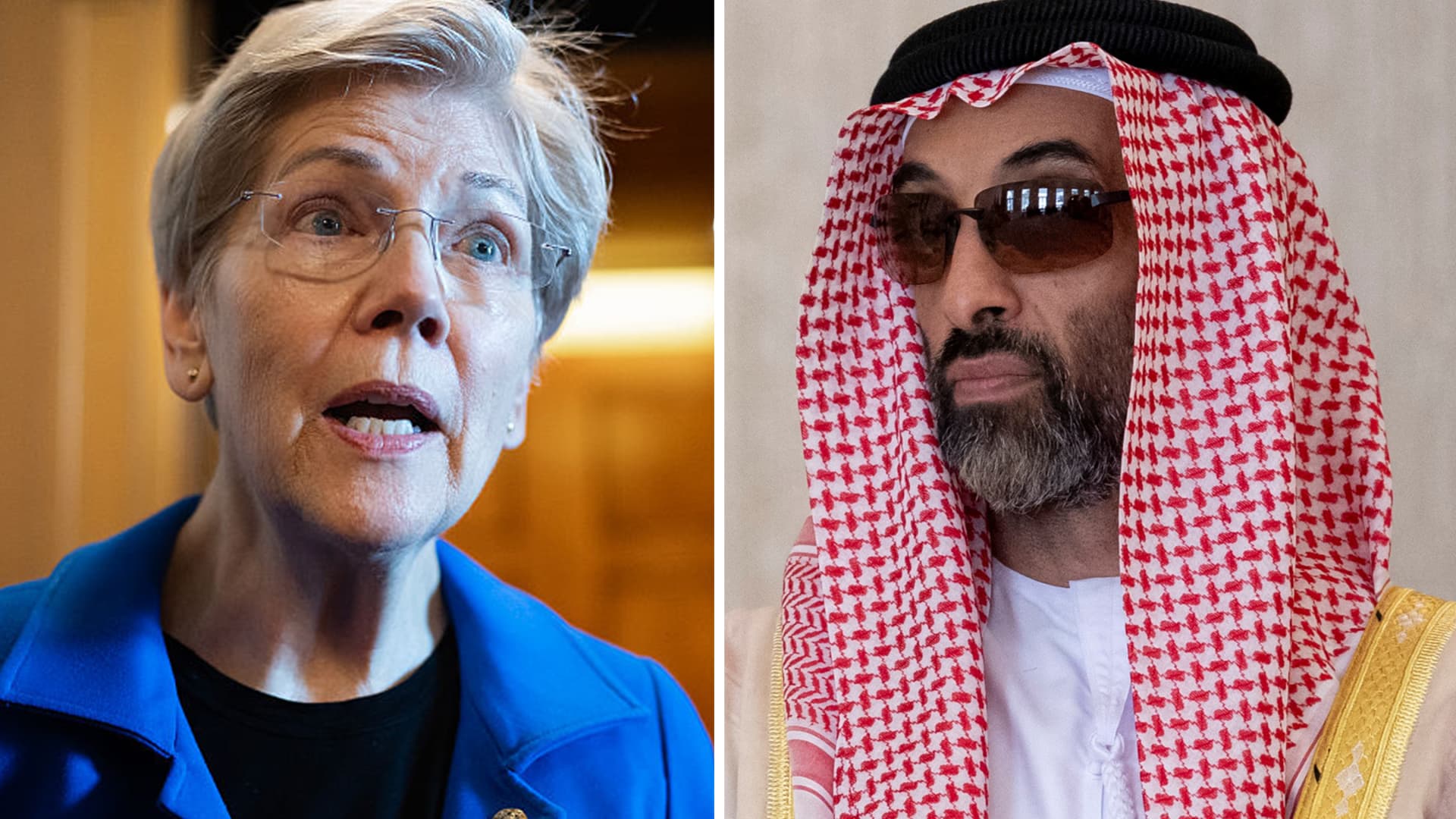 Warren to call for reversal of Trump’s UAE chip sales after ‘Spy Sheikh’ revelations
