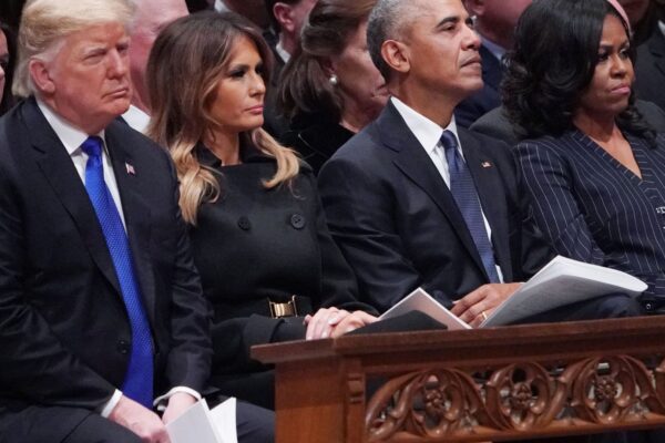 Trump posts racist image of Obamas, White House defends it and slams ‘fake outrage’