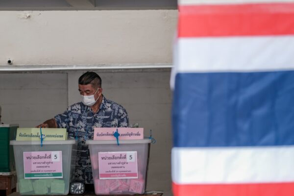 Thailand votes in three-way race as risk of instability looms