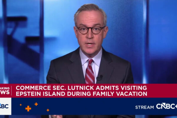 Trump Commerce Sec. Lutnick admits visiting Epstein island during family vacation