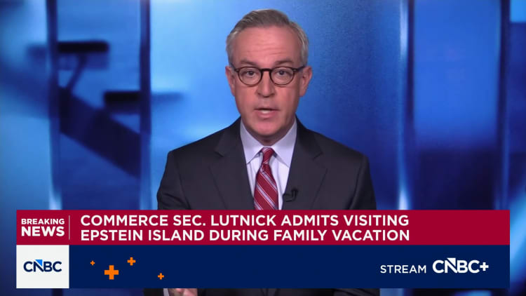 Trump Commerce Sec. Lutnick admits visiting Epstein island during family vacation
