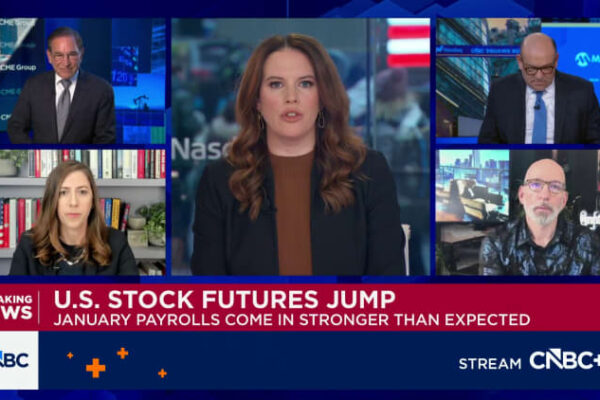 U.S. Treasury yields: strong January jobs report