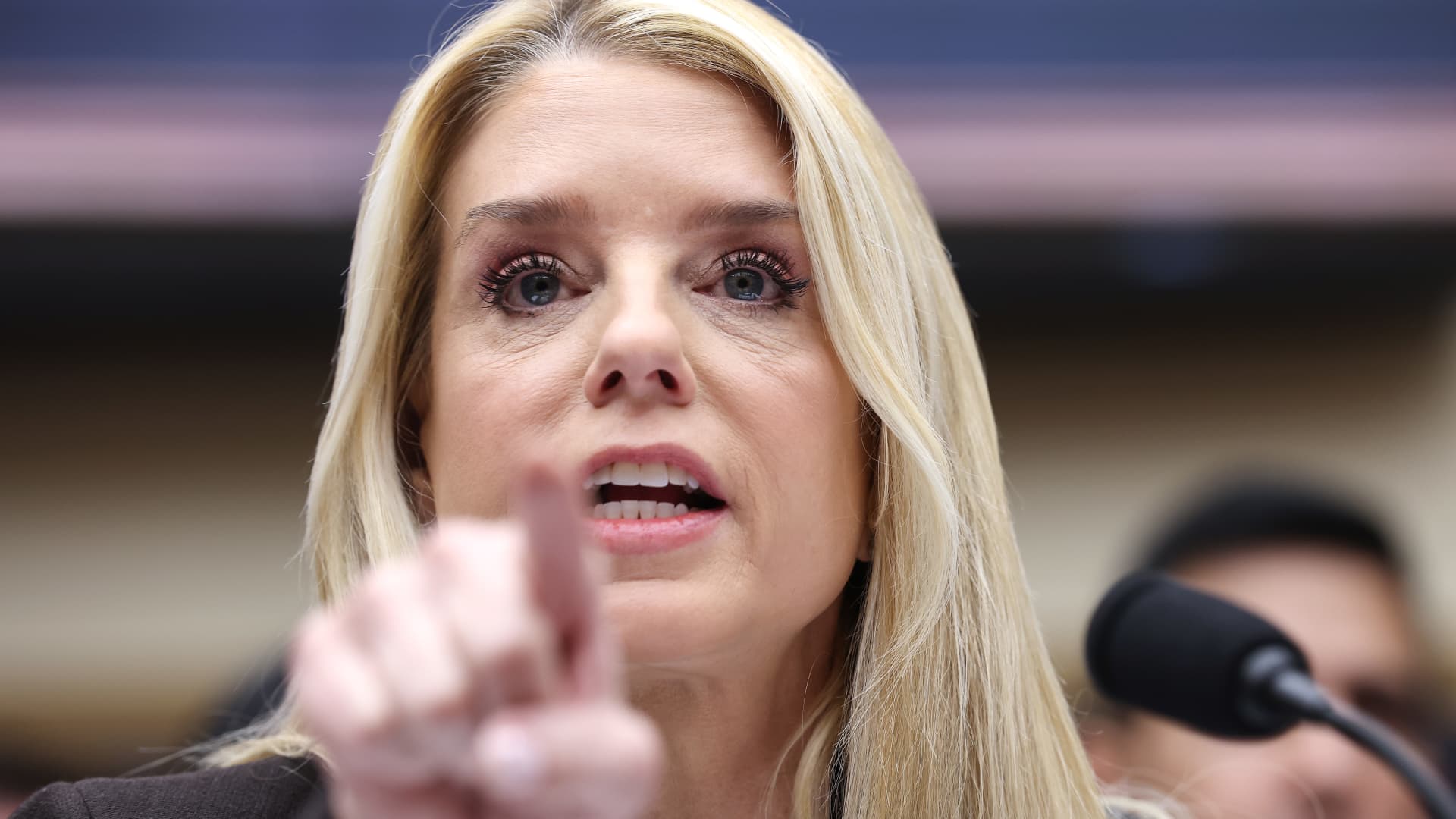 Trump AG Pam Bondi touts Dow gains amid Epstein grilling in Congress