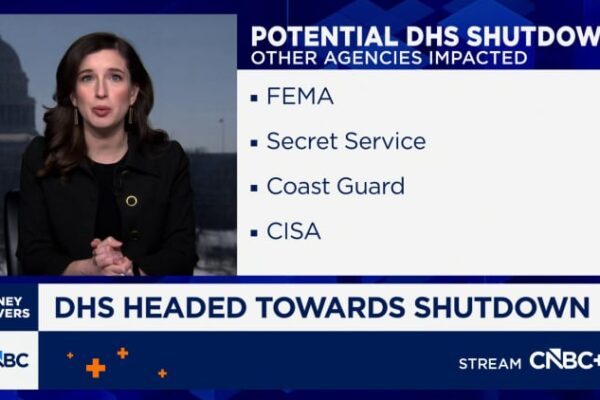 No clear path to end the partial government shutdown in fight over DHS