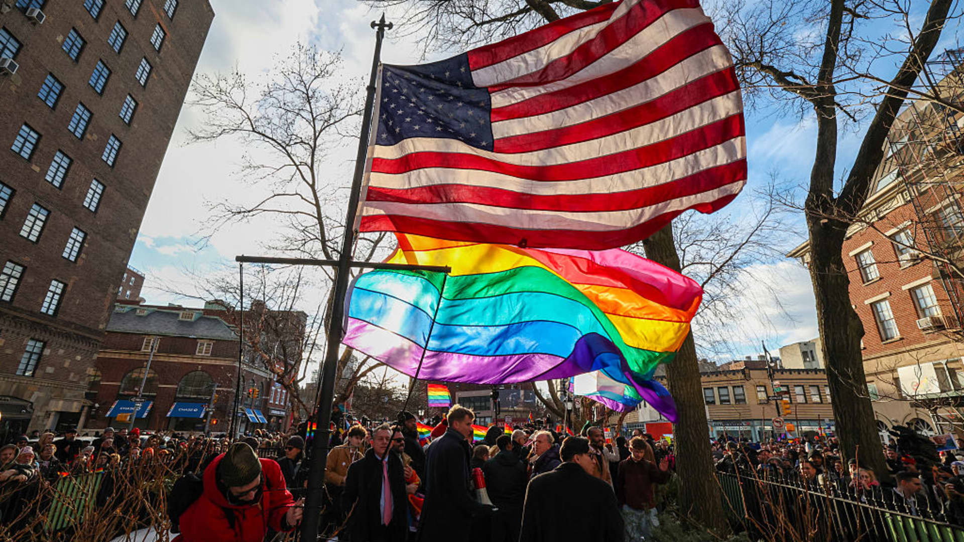 Trump admin sued for Stonewall Pride flag removal
