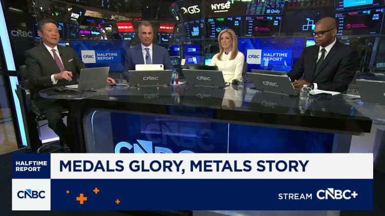 Olympic gold and silver medals record valuations precious metals surge