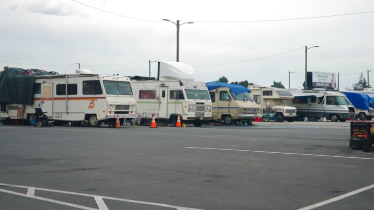 How RVs became Silicon Valley’s housing safety net