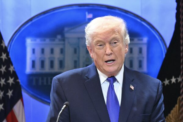 Trump speaks after Supreme Court strikes down tariffs