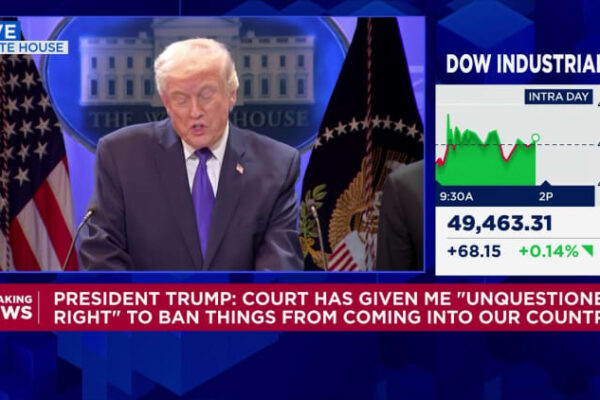 Trump announces 10% global tariff after raging over Supreme Court loss