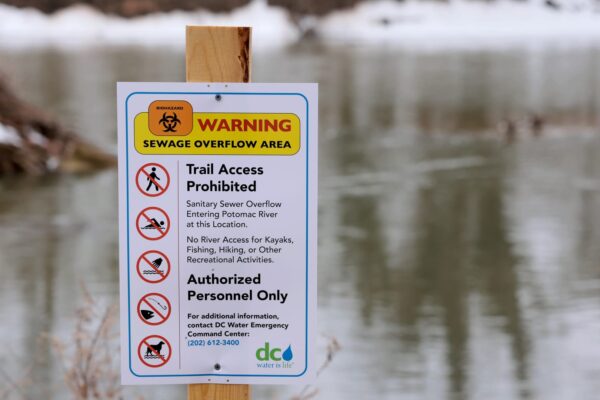 Trump approves disaster assistance for sewage spill into Potomac River