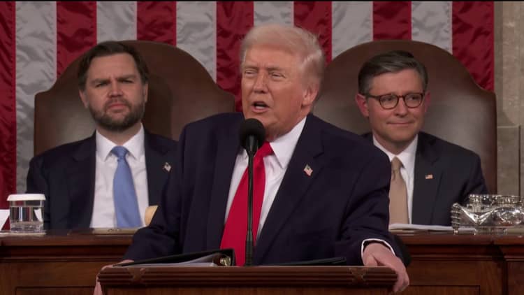 Trump makes little mention of China in the longest State of the Union speech