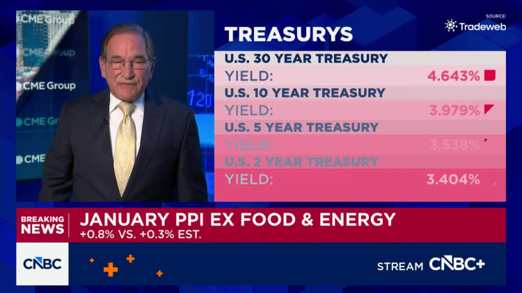 investors react to hot wholesale inflation