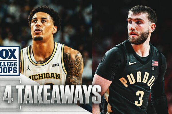 4 Takeaways From Michigan’s Big Ten Win Over Purdue