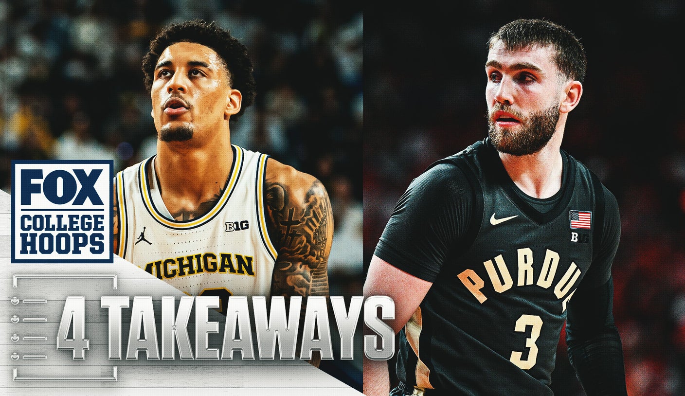 4 Takeaways From Michigan’s Big Ten Win Over Purdue