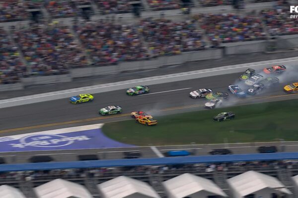 ‘The Big One’ At Daytona 500 Involves 20 Cars In Huge Wreck Up Front