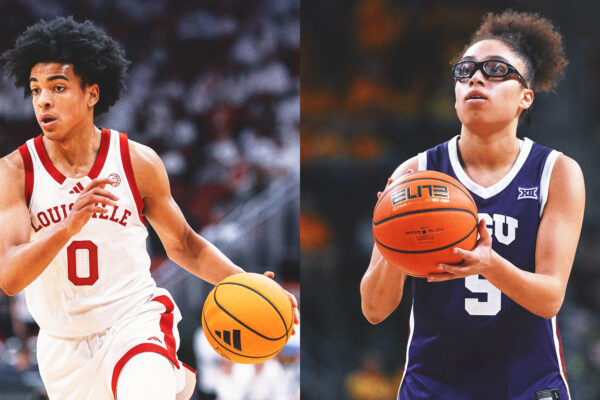 AP College Basketball Players of the Week: Louisville’s Brown, TCU’s Miles