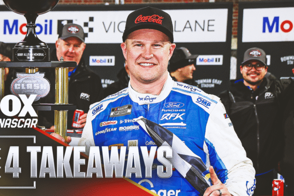 4 Takeaways From NASCAR’s Clash: Ryan Preece’s Big Breakthough