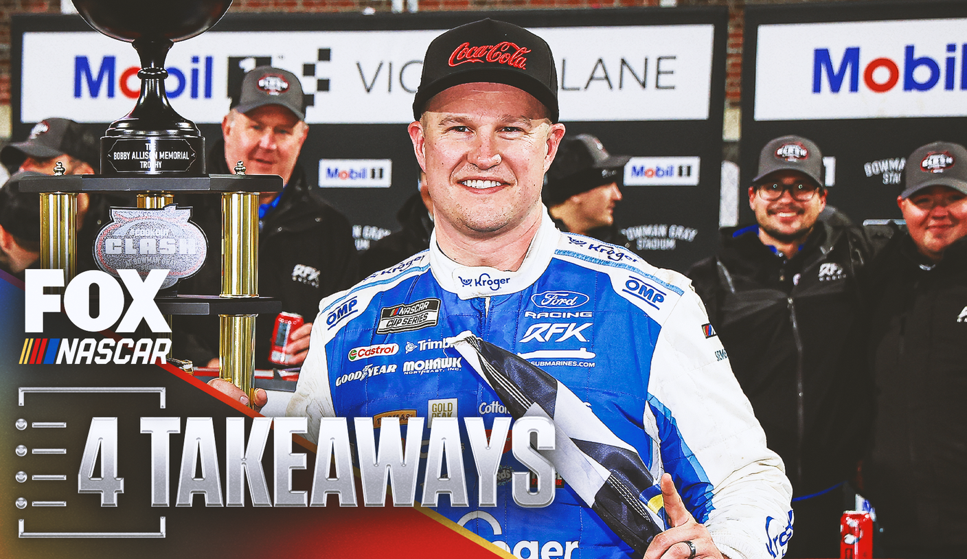 4 Takeaways From NASCAR’s Clash: Ryan Preece’s Big Breakthough