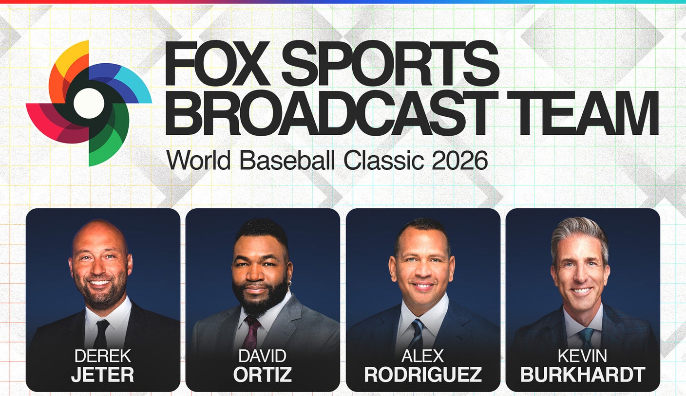 A-Rod, Big Papi, Jeter Headline FOX Sports’ 2026 World Baseball Classic Coverage